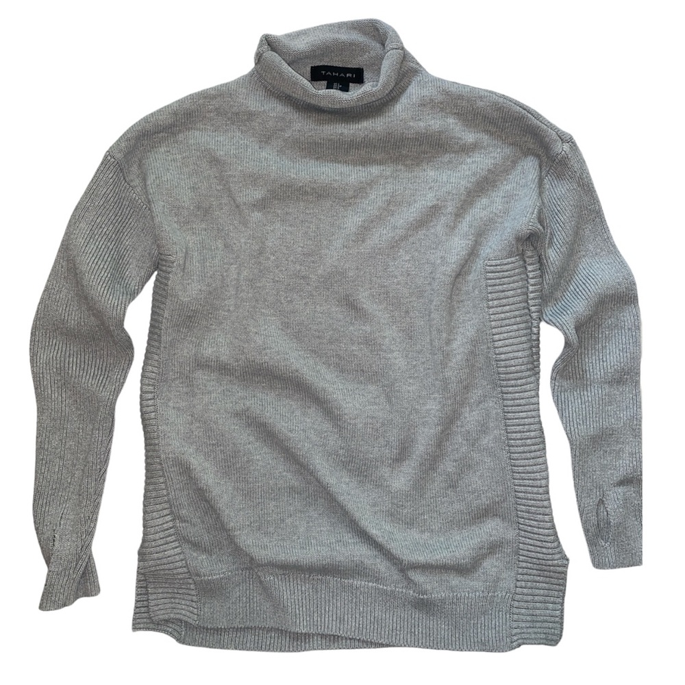 Tahari Grey Sweater